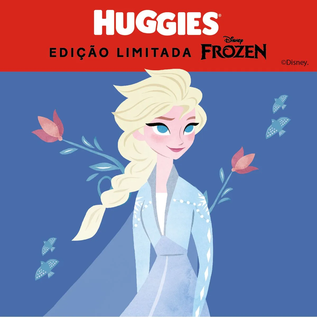 Toalha Umedecida Huggies Frozen Com 100 Unidades — foto 5