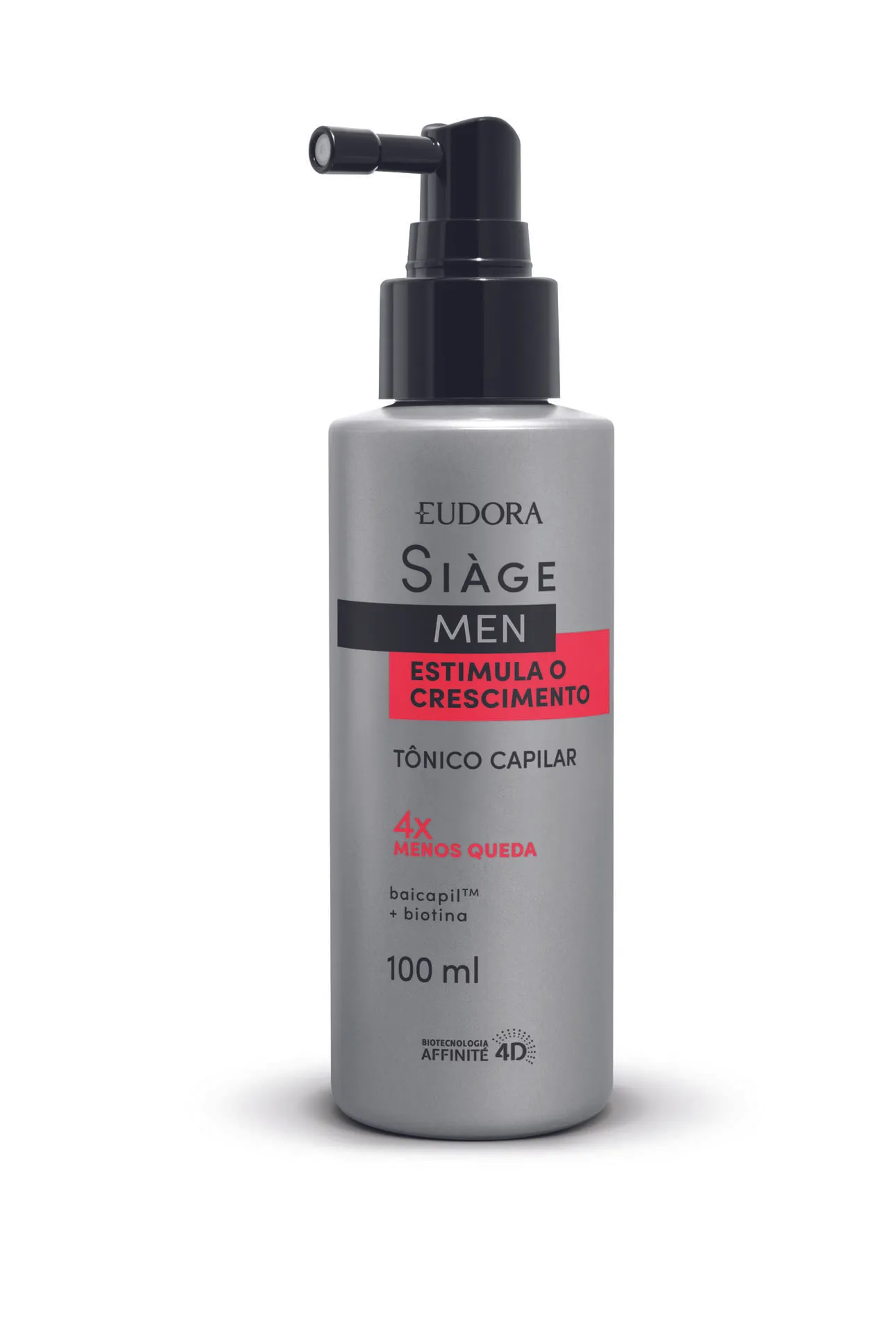 Tônico Capilar Eudora Siàge Men Estimula o Crescimento 100ml