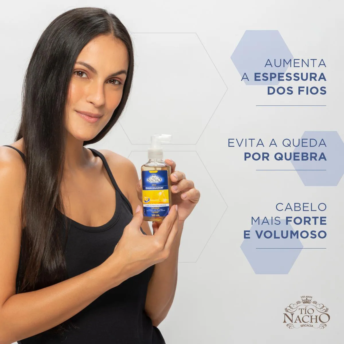 Tônico Capilar Tío Nacho Engrossador Antiqueda Capillgross Spray 120ml — foto 2