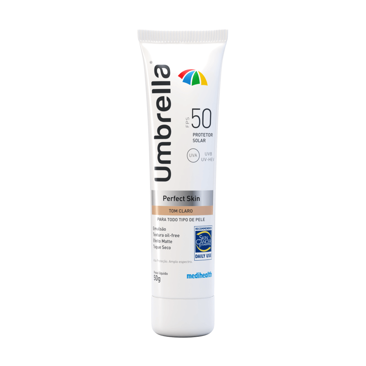 Umbrella Perfect Skin Tom Claro Fps50 50g