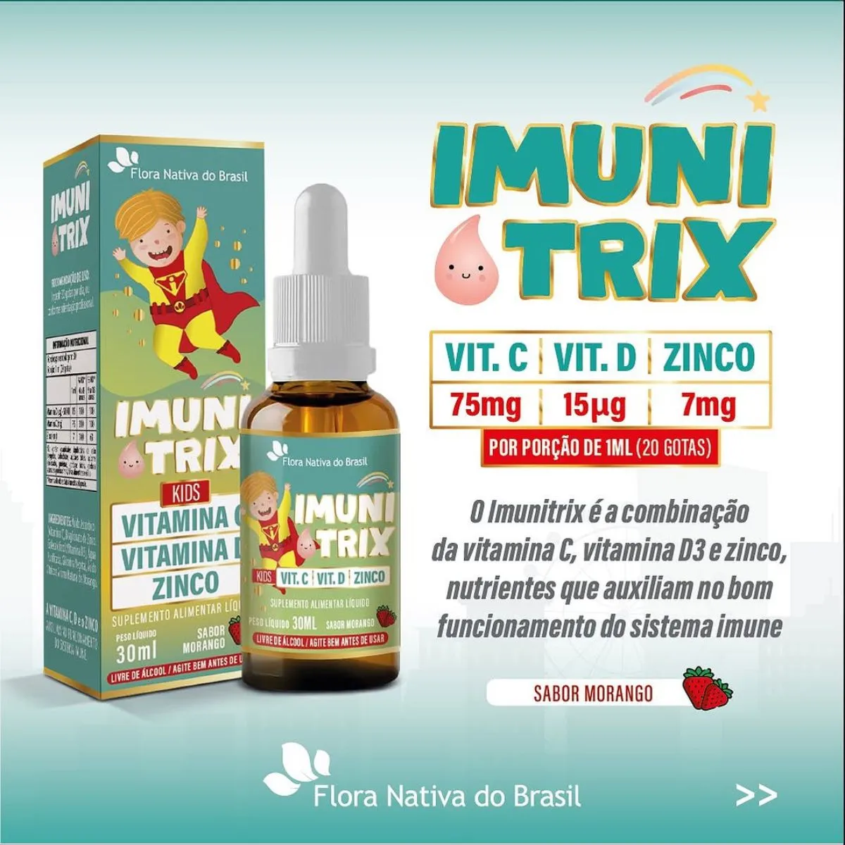 Vitamina para Criança Baixa Imunidade Kit Completo Infantil — foto 4